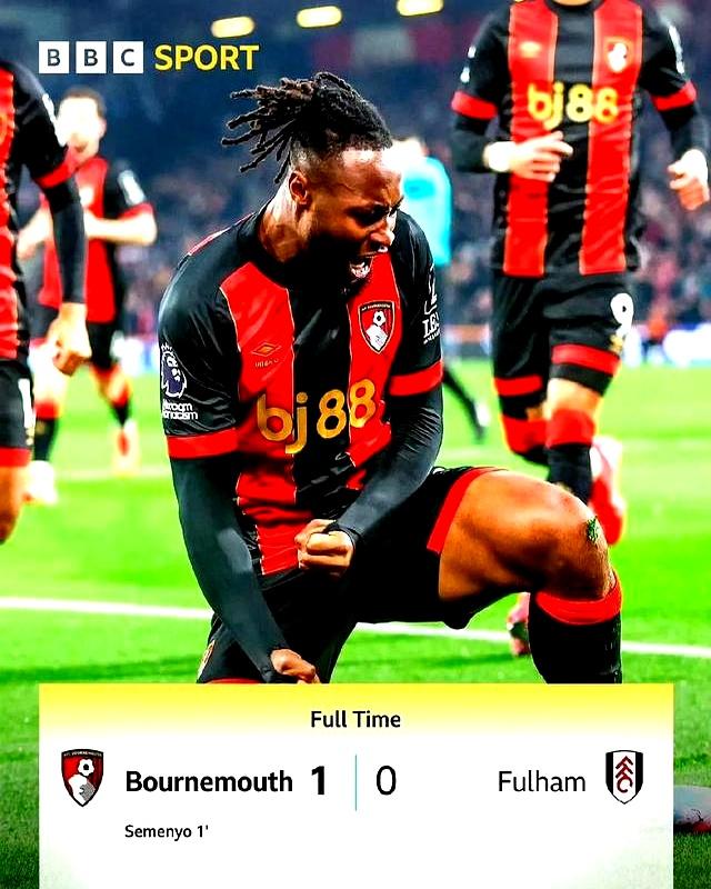 伯恩茅斯客场大胜,提前锁定胜利 伯恩茅斯客场大胜,提前锁定胜利